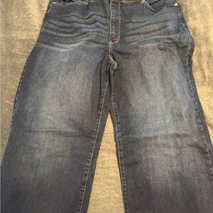 Terra & Sky Men's Dark Blue Relaxed Jeans